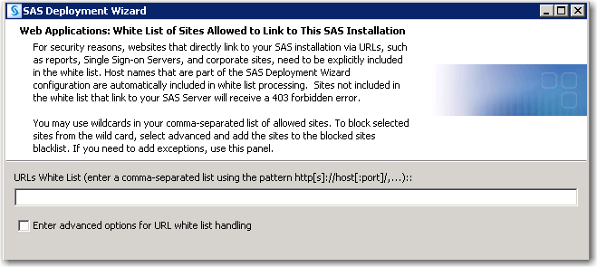 Middle Tier Changes and Upgrades in SAS 9.4 M4