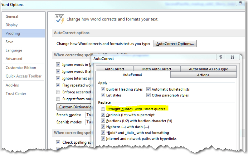 ms word change text encoding