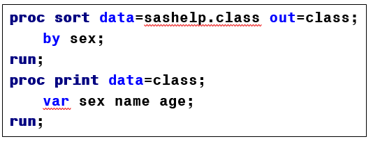 Proc Print trick for grouped data