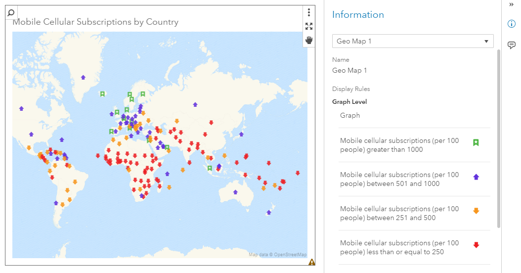SAS Visual Analytics Geo Map