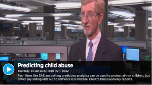 Screenshot from CNBC piece “Can life as a data point save America’s at-risk children?