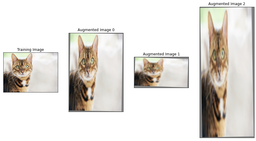 Figure 4 image-specific processing functions: Sample training and augmented images